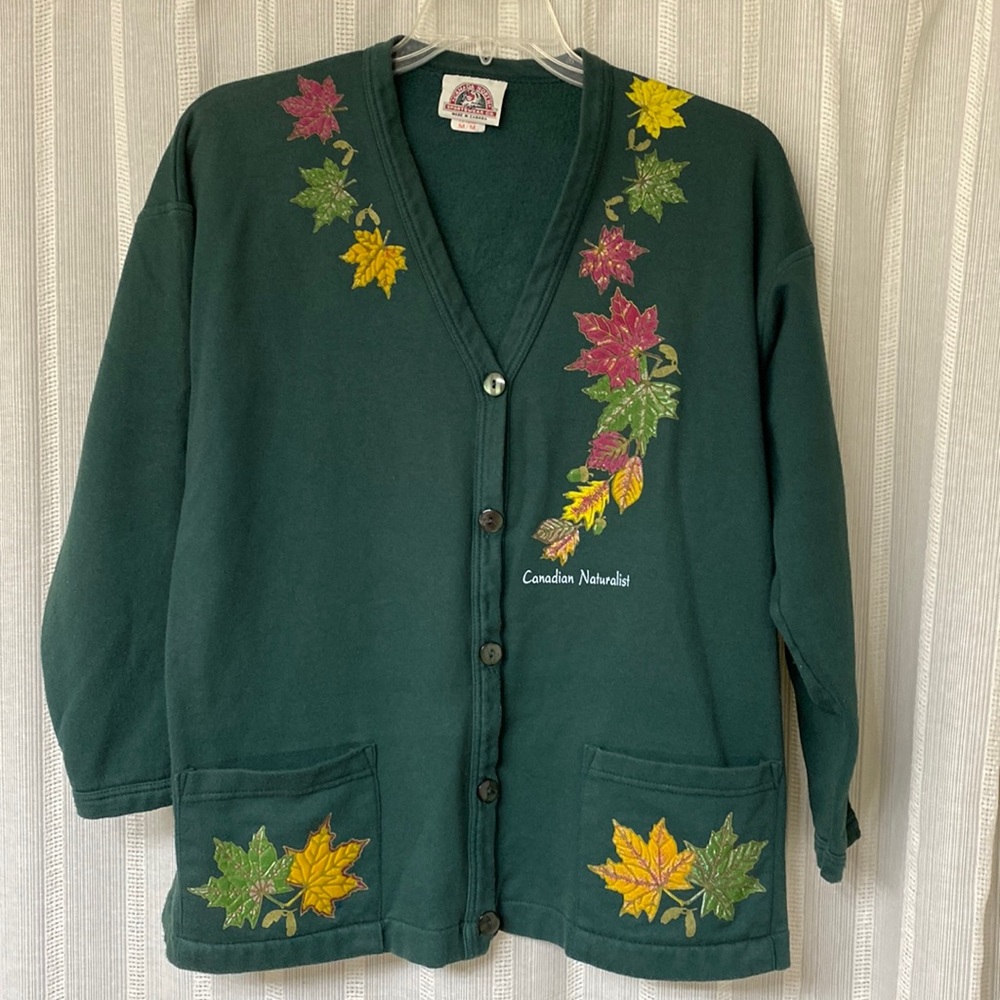Canada North button down cardigan